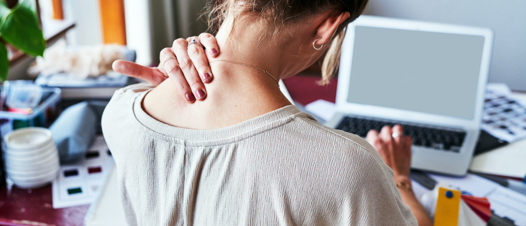 Muscle pain in the neck, back and shoulders